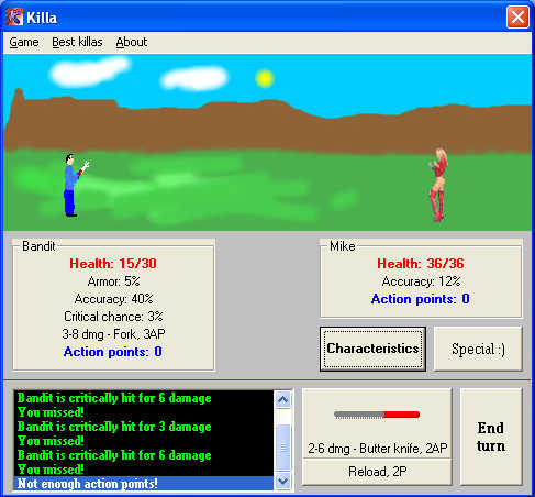 Killa Screenshot 2
Keywords: Killa